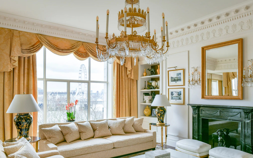 The Savoy London royal suite living room