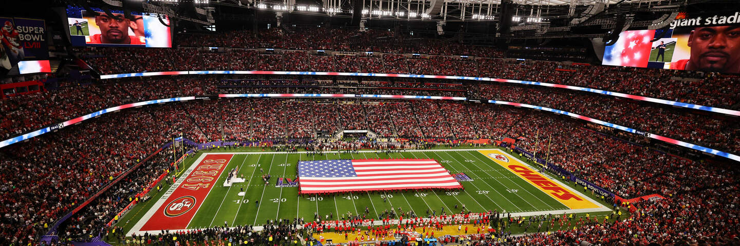 Premium hospitality and viewing area at a championship golf tournament