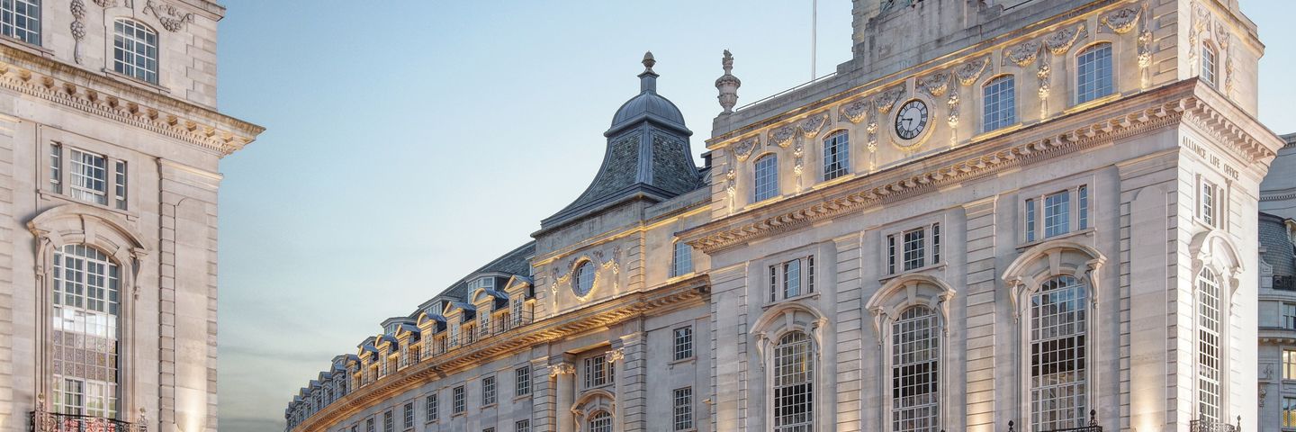 Hotel Café Royal exterior on Regent Street, London