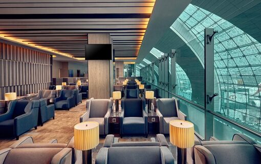 Plaza Premium lounge interior